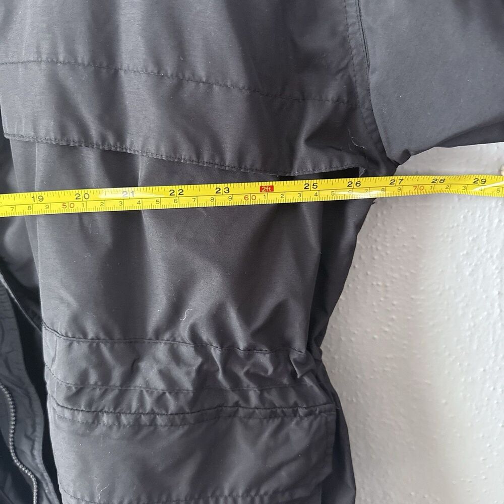 Mercy Stormtech Employee Jacket Mens XL Black Hooded Pockets Winter - Picture 9 of 15